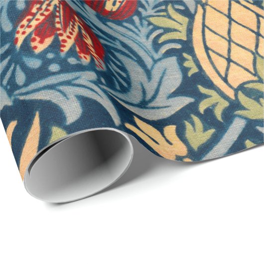 Snakeshead, Blume Wallpaper von William Morris Geschenkpapier (Rolleneckpunkt)