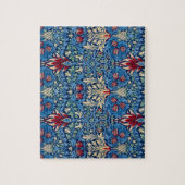 Snakeshead, Blume Wallpaper von William Morris Puzzle (Vertikal)