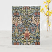 Snakeshead Design von William Morris Karte (Gelbe Blume)