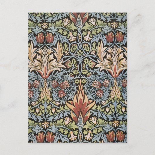 Snakeshead Design von William Morris Postkarte (Vorderseite)