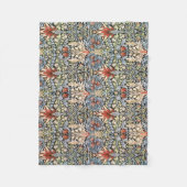 Snakeshead Pattern (von William Morris) Fleecedecke (Vorderseite)