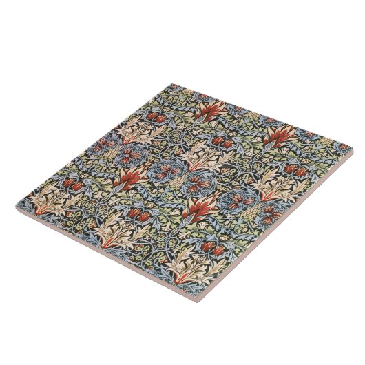 Snakeshead Pattern (von William Morris) Fliese (Seite)