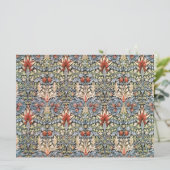 Snakeshead Pattern (von William Morris) Karte (Stehend Vorderseite)