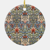 Snakeshead Pattern (von William Morris) Keramik Ornament (Hinten)