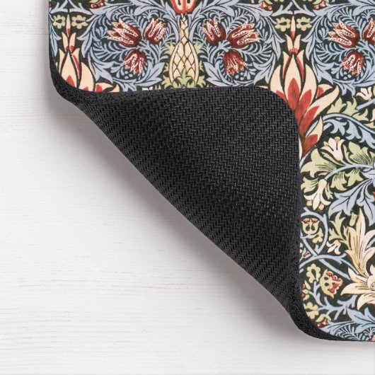 Snakeshead Pattern (von William Morris) Mousepad (Ecke)