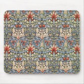 Snakeshead Pattern (von William Morris) Mousepad (Vorne)