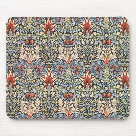 Snakeshead Pattern (von William Morris) Mousepad (Vorne)
