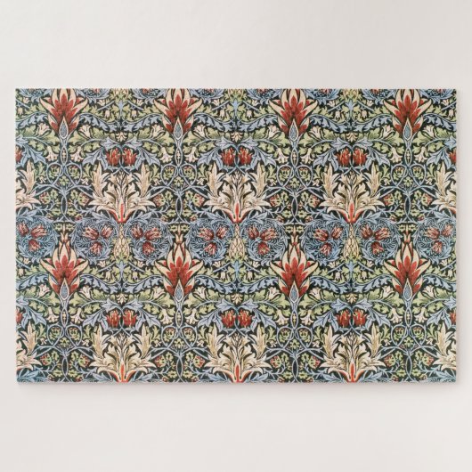Snakeshead Pattern (von William Morris) Puzzle (Horizontal)