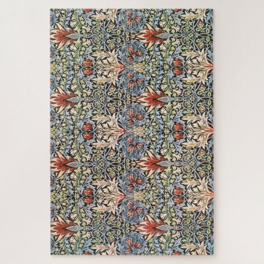 Snakeshead Pattern (von William Morris) Puzzle (Vertikal)