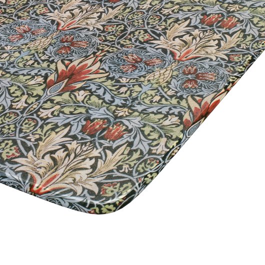 Snakeshead Pattern (von William Morris) Schneidebrett (Ecke)