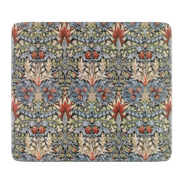 Snakeshead Pattern (von William Morris) Schneidebrett