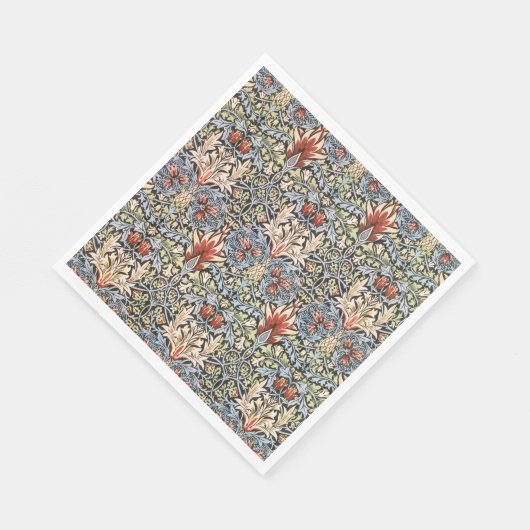 Snakeshead Pattern (von William Morris) Serviette (Ecke)