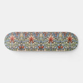 Snakeshead Pattern (von William Morris) Skateboard (Horizontal)