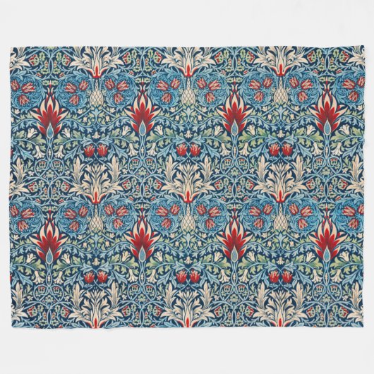 Snakeshead, William Morris Fleecedecke (Vorderseite (Horizontal))