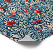 Snakeshead, William Morris Poster (Ecke)