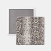 Snakeskin Animal Print Magnet (Vorderseite/Rückseite)