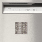 Snakeskin Animal Print Magnet (In Situ (Geschirrspüler))