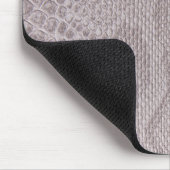 Snakeskin Beige-Gray Muster Mouse Pad Mousepad (Ecke)