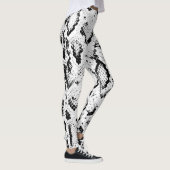 Snakeskin Design auf Leggings (Rechts)