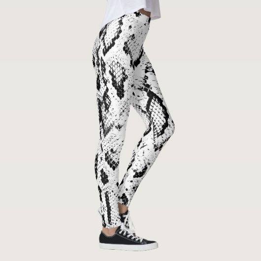 Snakeskin Design auf Leggings (Rechts)