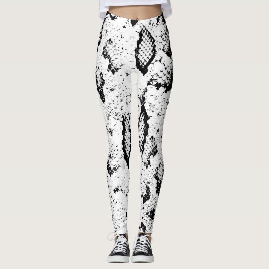 Snakeskin Design auf Leggings (Vorderseite)