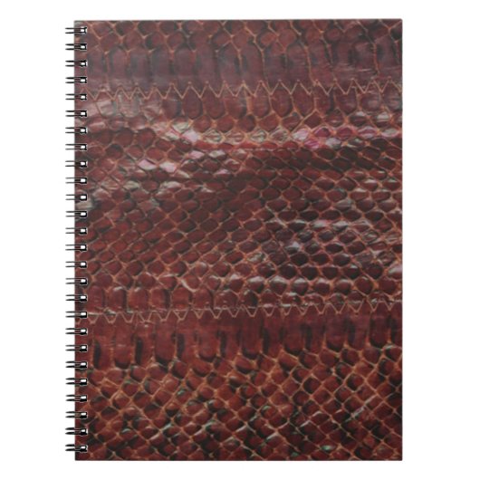 Snakeskin-Effekt Notizblock (Vorderseite)