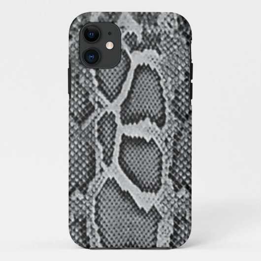 Snakeskin Entwurf, Schlangen-Haut-Druck-Muster Case-Mate iPhone Hülle (Rückseite)