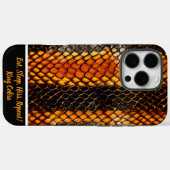 Snakeskin erschaffen komplexe Muster Case-Mate iPhone Hülle (Rückseite (Horizontal))