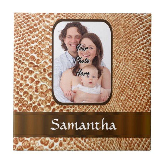 Snakeskin-Foto Fliese (Vorderseite)