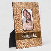 Snakeskin-Foto Fotoplatte (Seite)