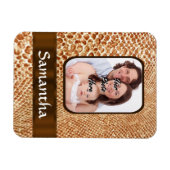 Snakeskin-Foto Magnet (Horizontal)