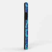 Snakeskin in Blue Case-Mate iPhone Case (Hinten/Rechts)
