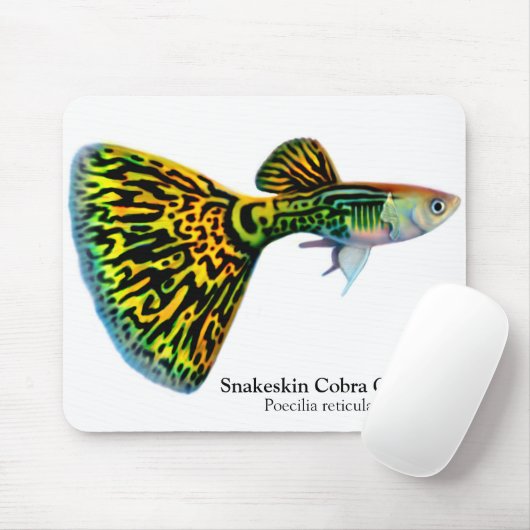 Snakeskin KobraGuppy Mousepad (Mit Mouse)
