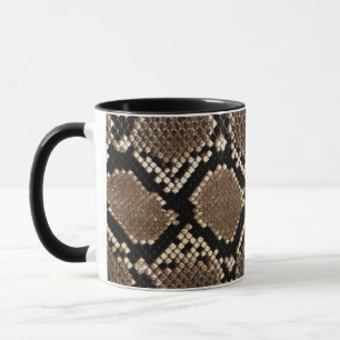 Snakeskin Pattern Tasse