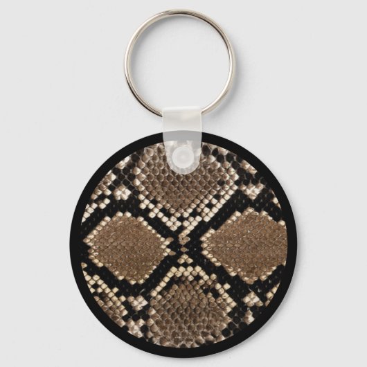Snakeskin Pattern Vatertag Schlüsselanhänger (Vorderseite)