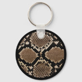 Snakeskin Pattern Vatertag Schlüsselanhänger (Rückseite)