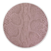 Snakeskin Print Keramikknauf (Vorderseite)