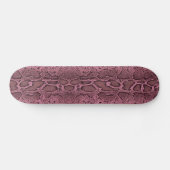 Snakeskin rosa skateboard (Horizontal)