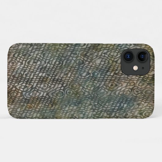 Snakeskin Watercolor Art Phone Case (Rückseite (Horizontal))