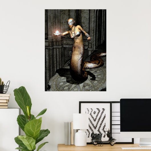 snakewoman poster (Heimbüro)
