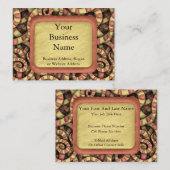 Snaky Spiralen Visitenkarte (Vorne/Hinten)