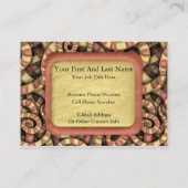 Snaky Spiralen Visitenkarte (Rückseite)