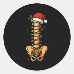 Snal Cord Weihnachts Neurologist Sne Doctor Men Wo Runder Aufkleber