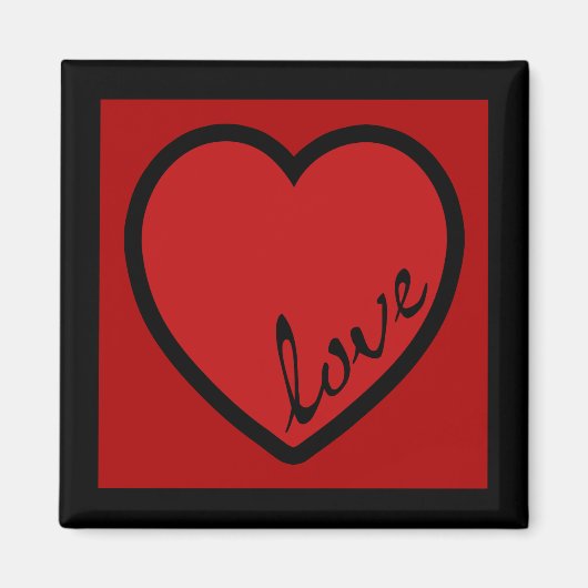 SNAL Liebe Magnet (Vorne)