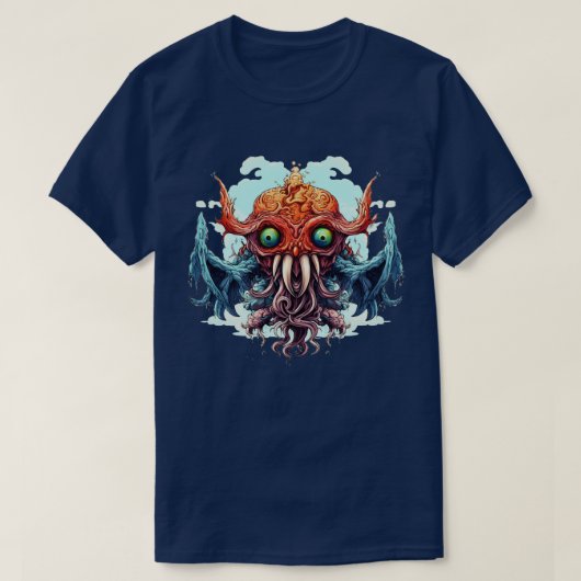 Snallygaster Inkblot TShirt (Design vorne)