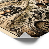 Snallygaster-Schmuggler-Alibi-Plakat Poster (Ecke)