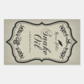 Snaöl Halloween Jar Aufkleber (Vorderseite)