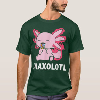 Snaolotl Candy Aolotl Sweet Funny Baker Aolotl 141 T-Shirt