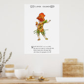 Snap-Drache Poster (Küche)