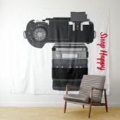 Snap Happy Tapestry Wandteppich (Beispiel (Horizontal))